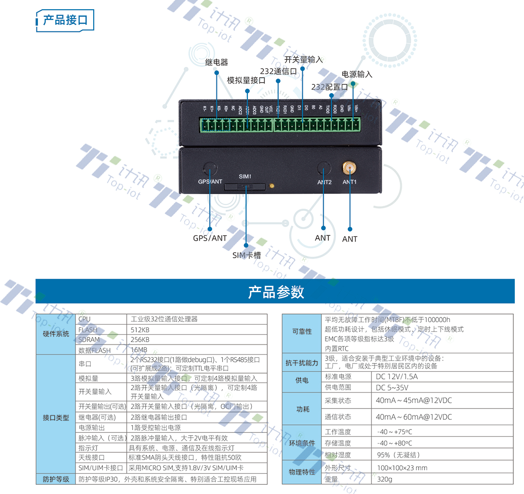 环保行业应用终端TS501